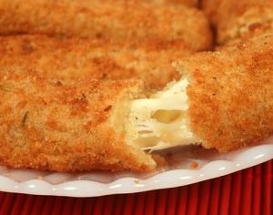 Fried cheese: recipes