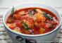 Domates püresi çorbası - klasik tarif ve çeşitleri