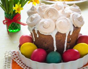 Delicious Easter cake according to a family recipe